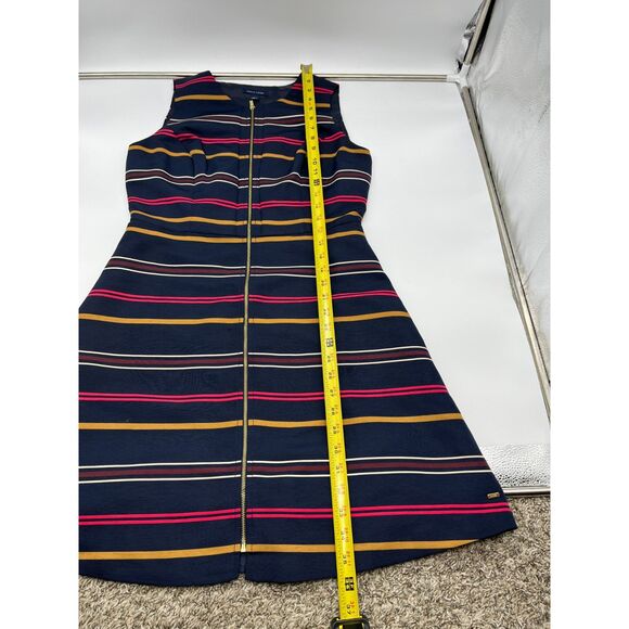 ✨ Tommy Hilfiger Striped Zip-Front Dress – Size 6 ✨ - Picture 8 of 16